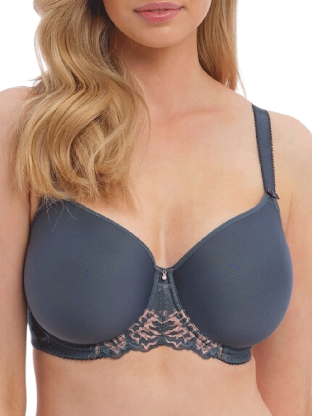 FANTASIE Aubree Underwire Moulded Spacer Bra Shadow Rose Size US 30I (UK 30G)